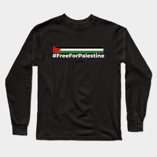 #FreePalestine Long Sleeve T-Shirt